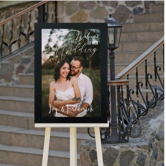 Large Wedding Photo Display 